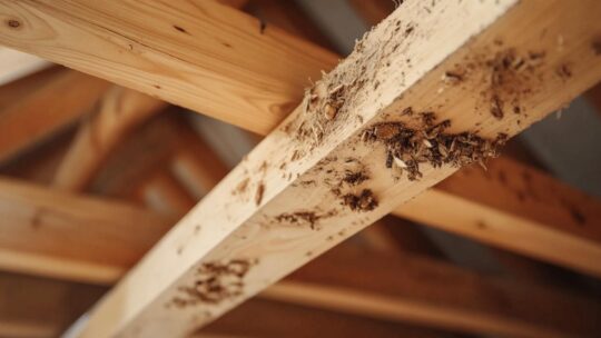 5 solutions d’assechement des combles pour prevenir les attaques d’insectes xylophages